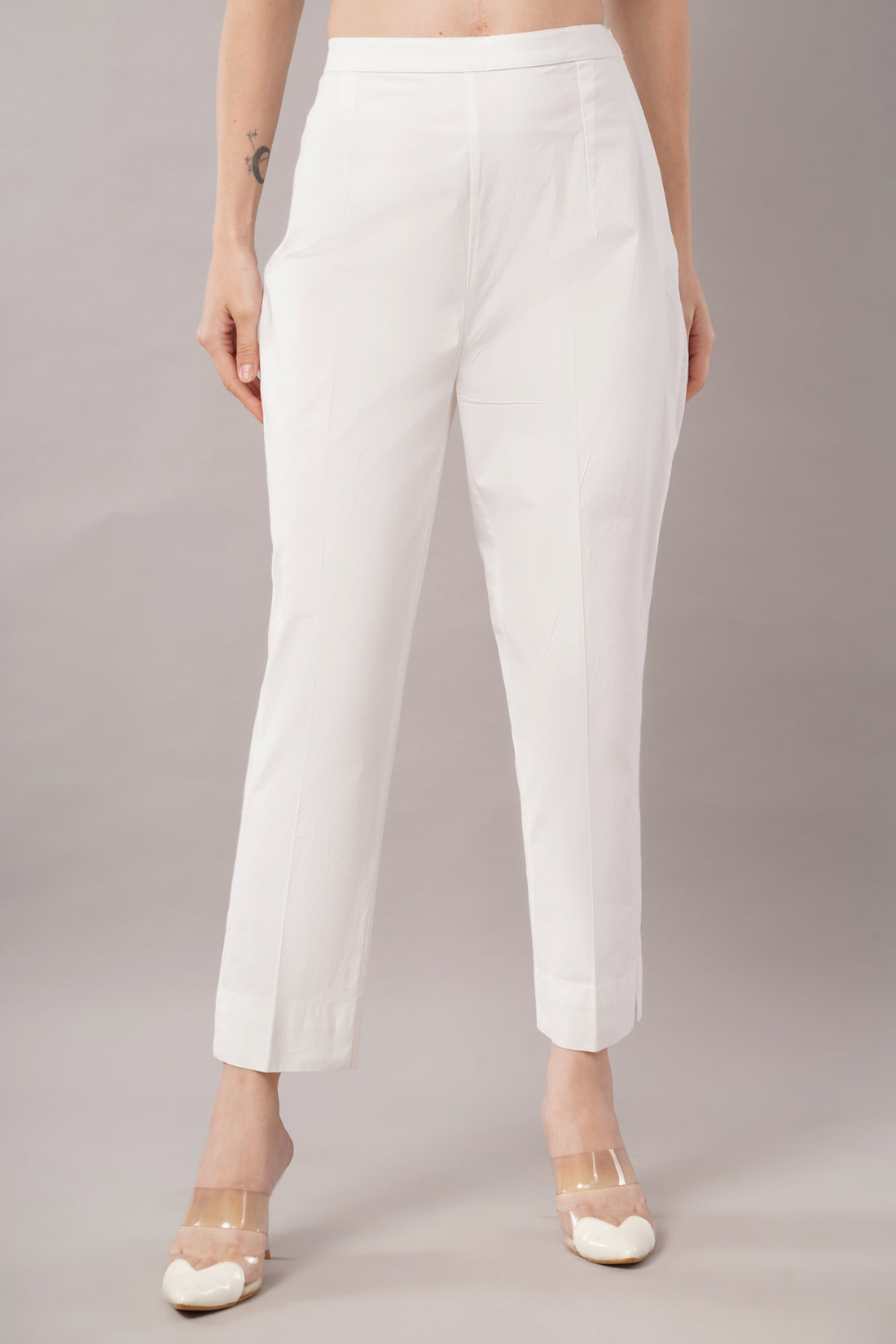 All Day Pants - White Color