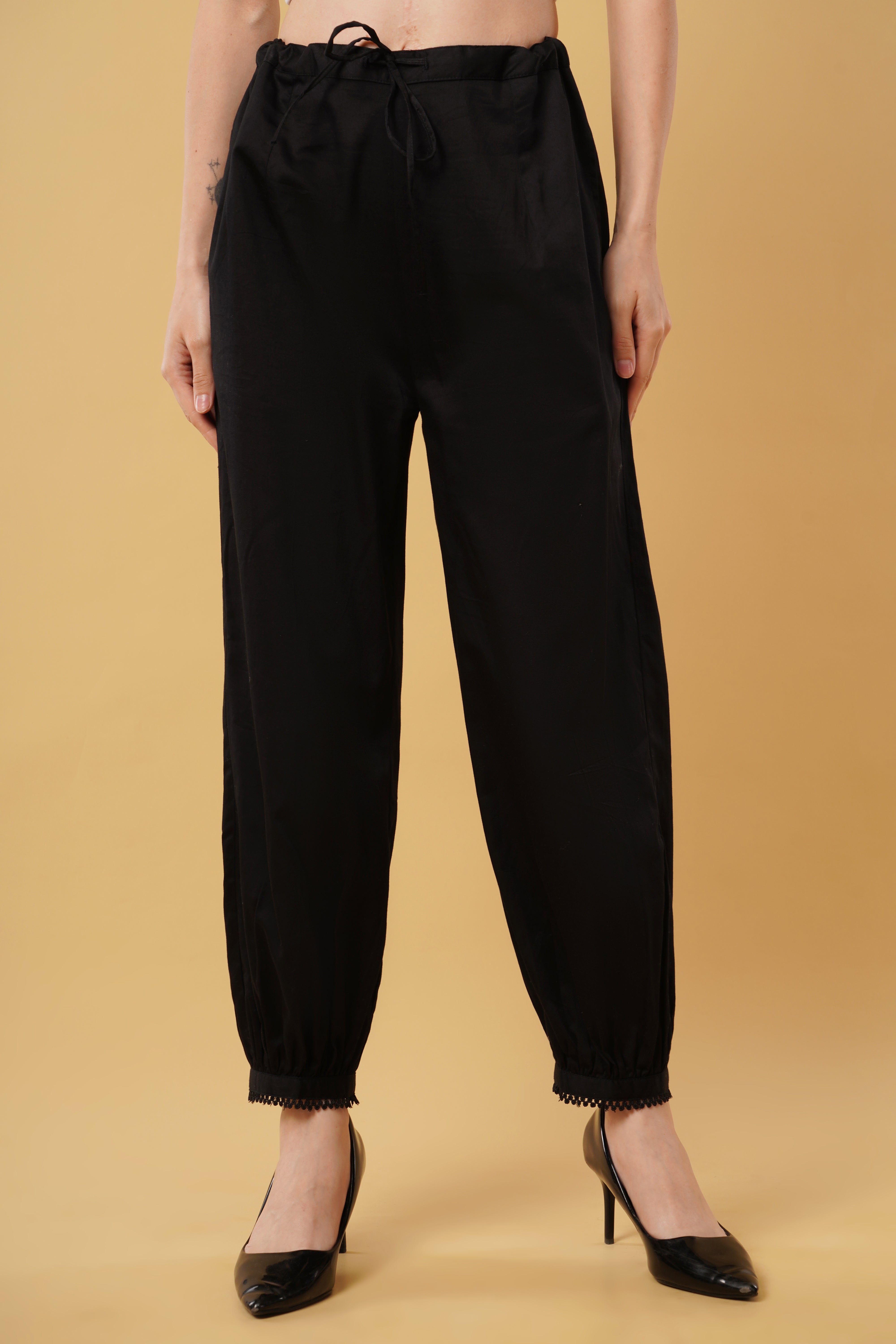 Black - Harem Pant