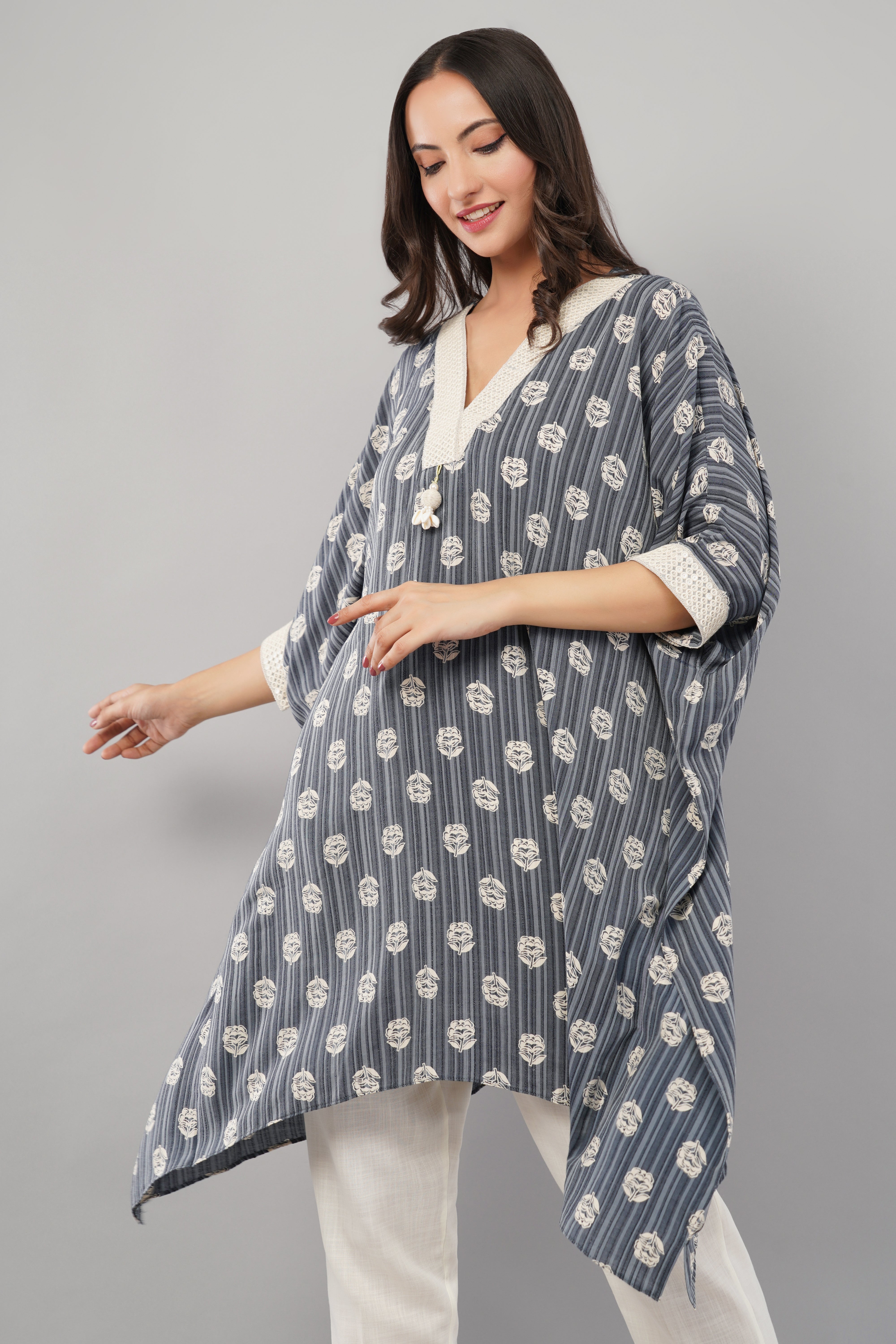 Ash Bloom Kaftan