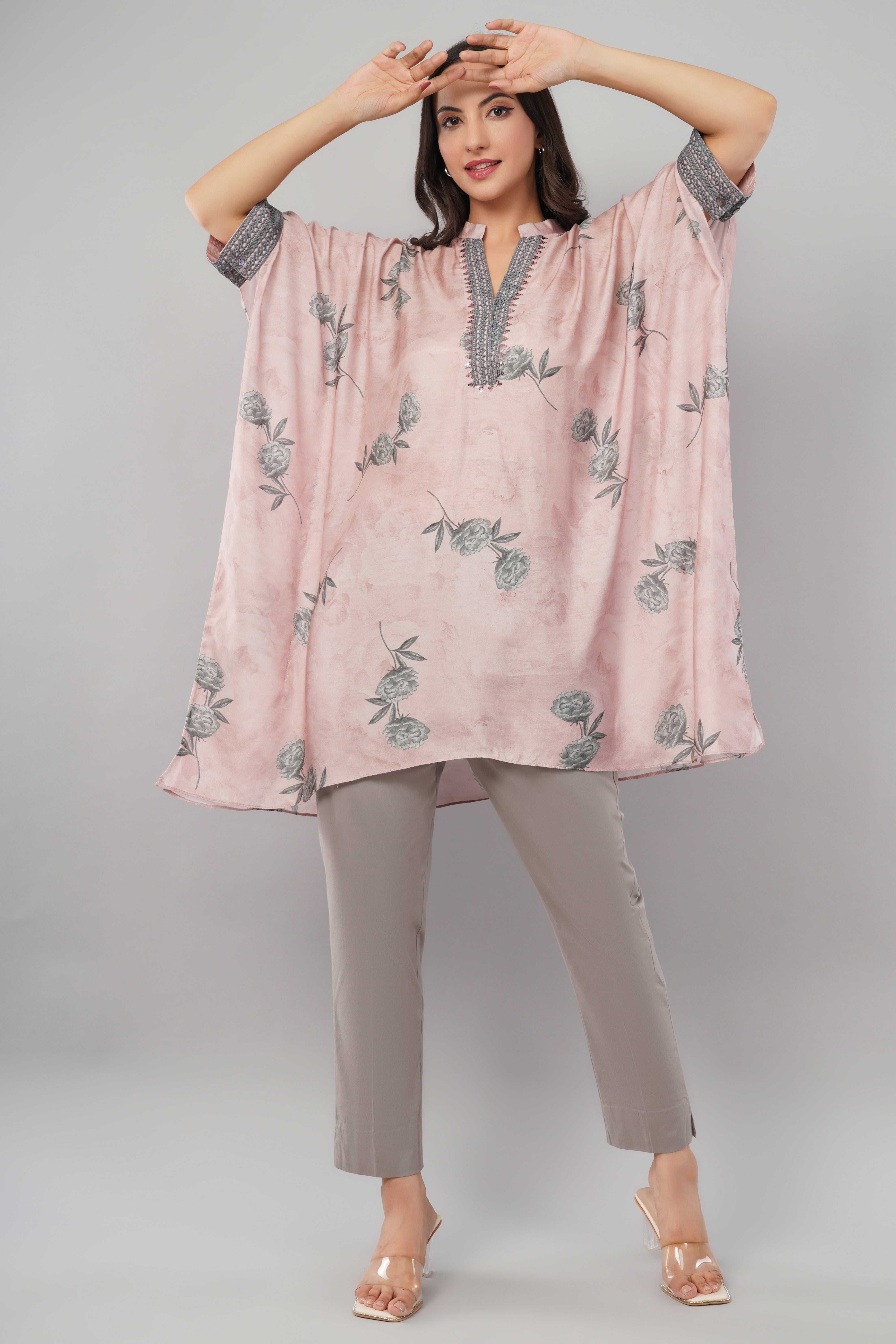 Rose Bloom Kaftan