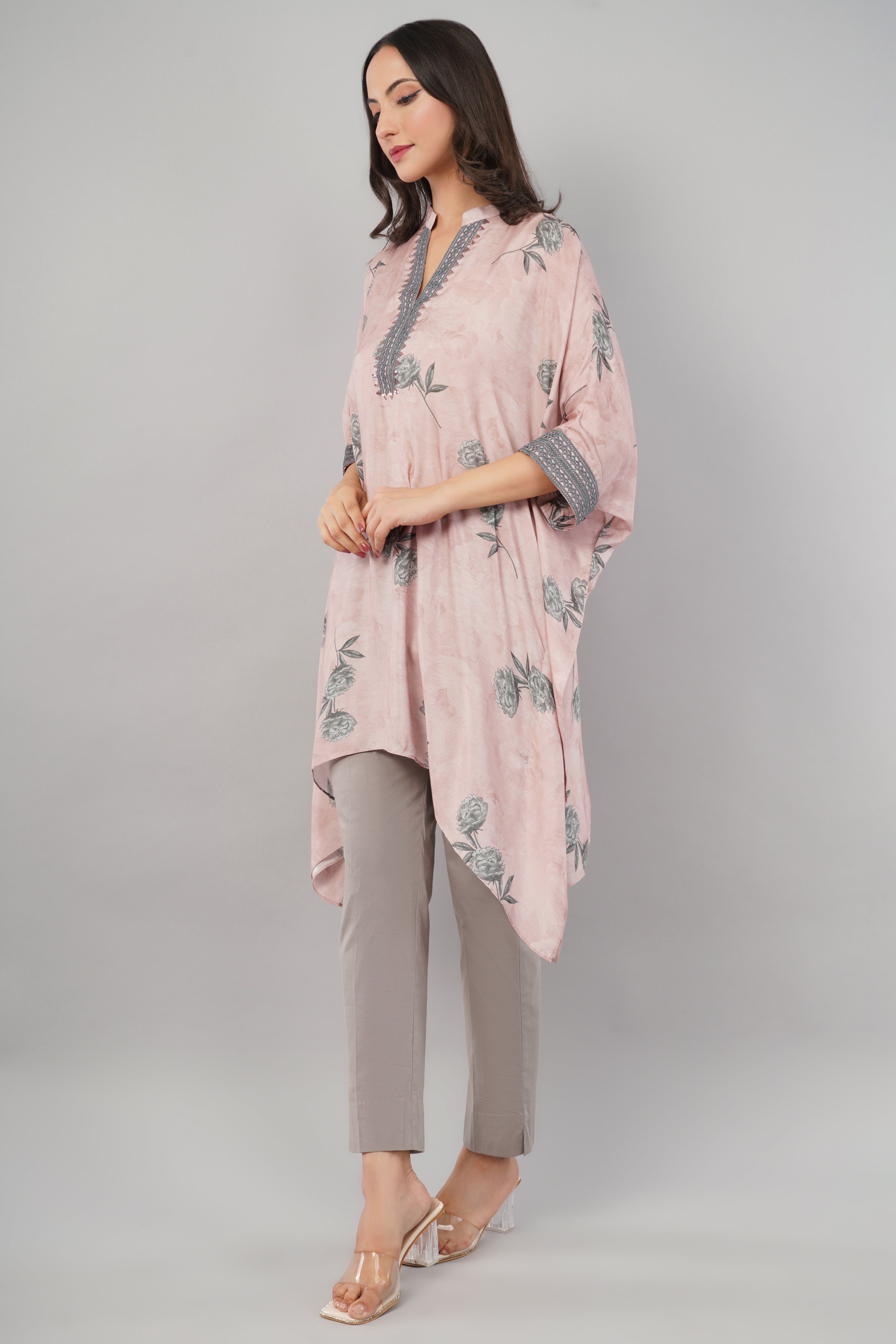 Rose Bloom Kaftan