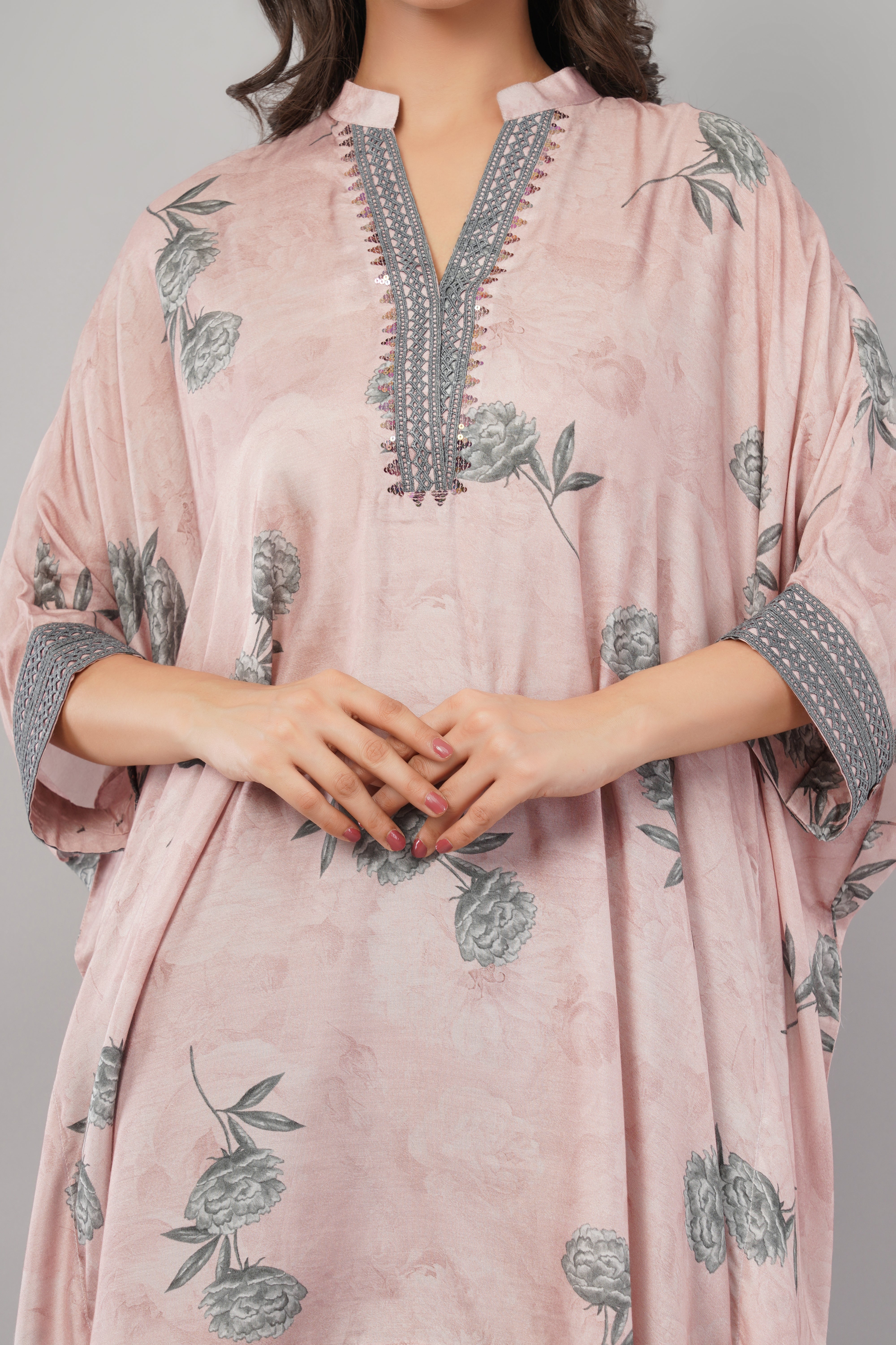 Rose Bloom Kaftan