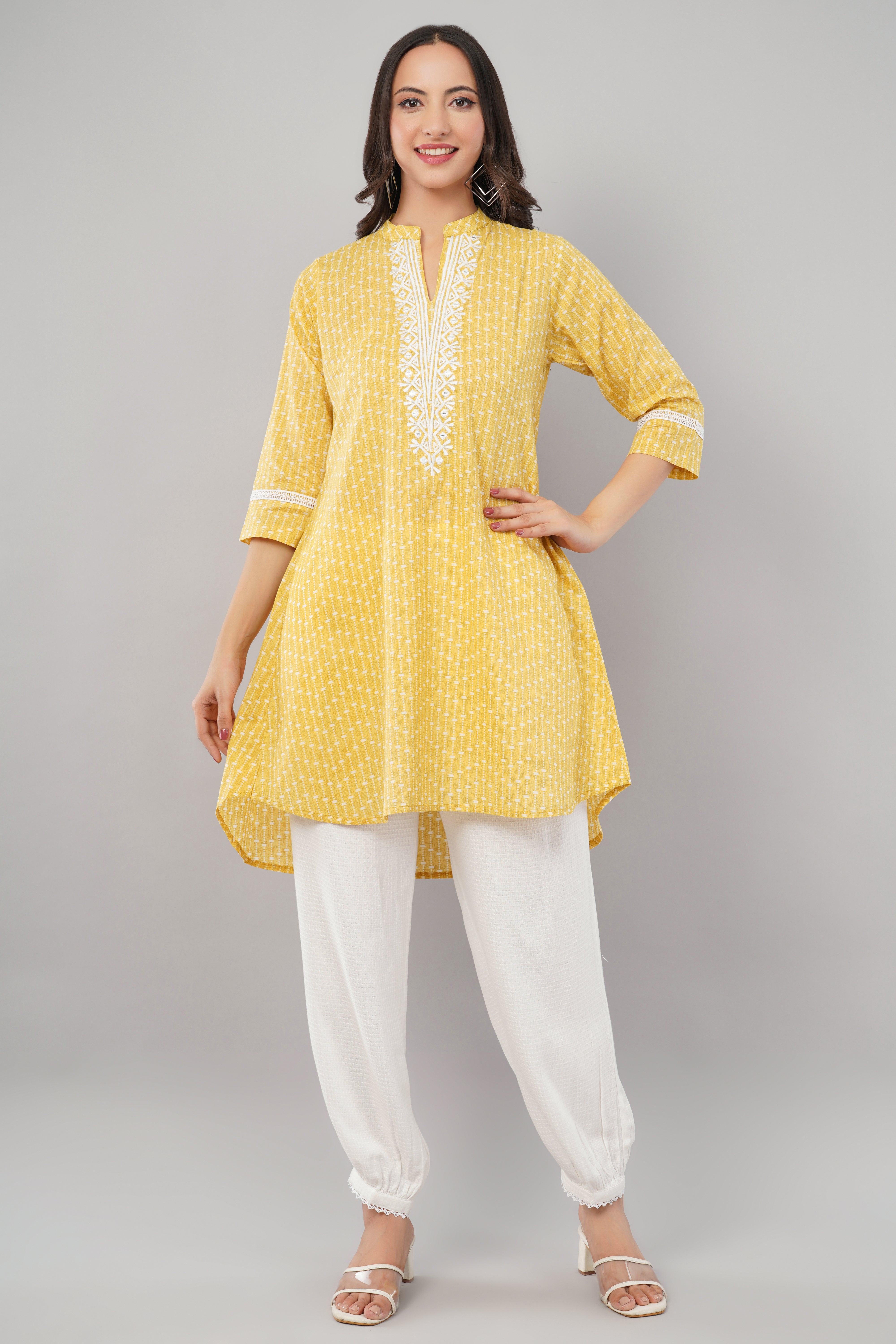 Sunshine Bloom Tunic - Long Tunic