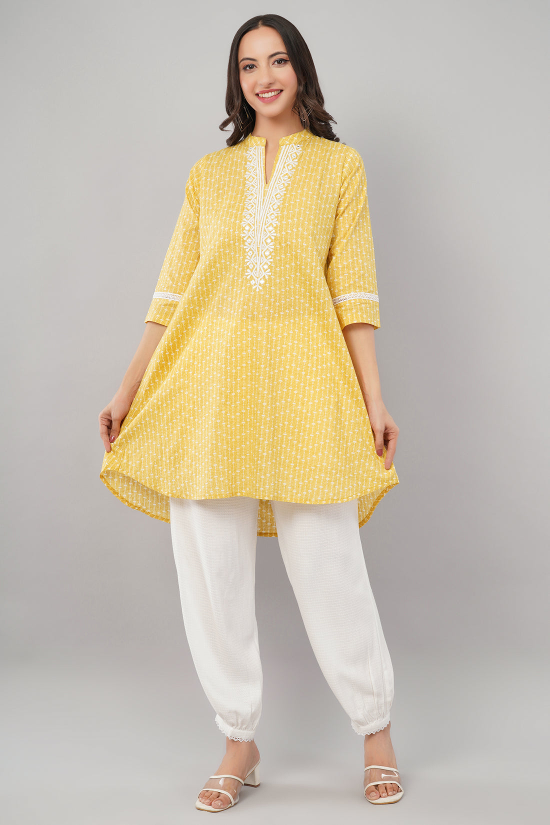 Sunshine Bloom Tunic - Long Tunic