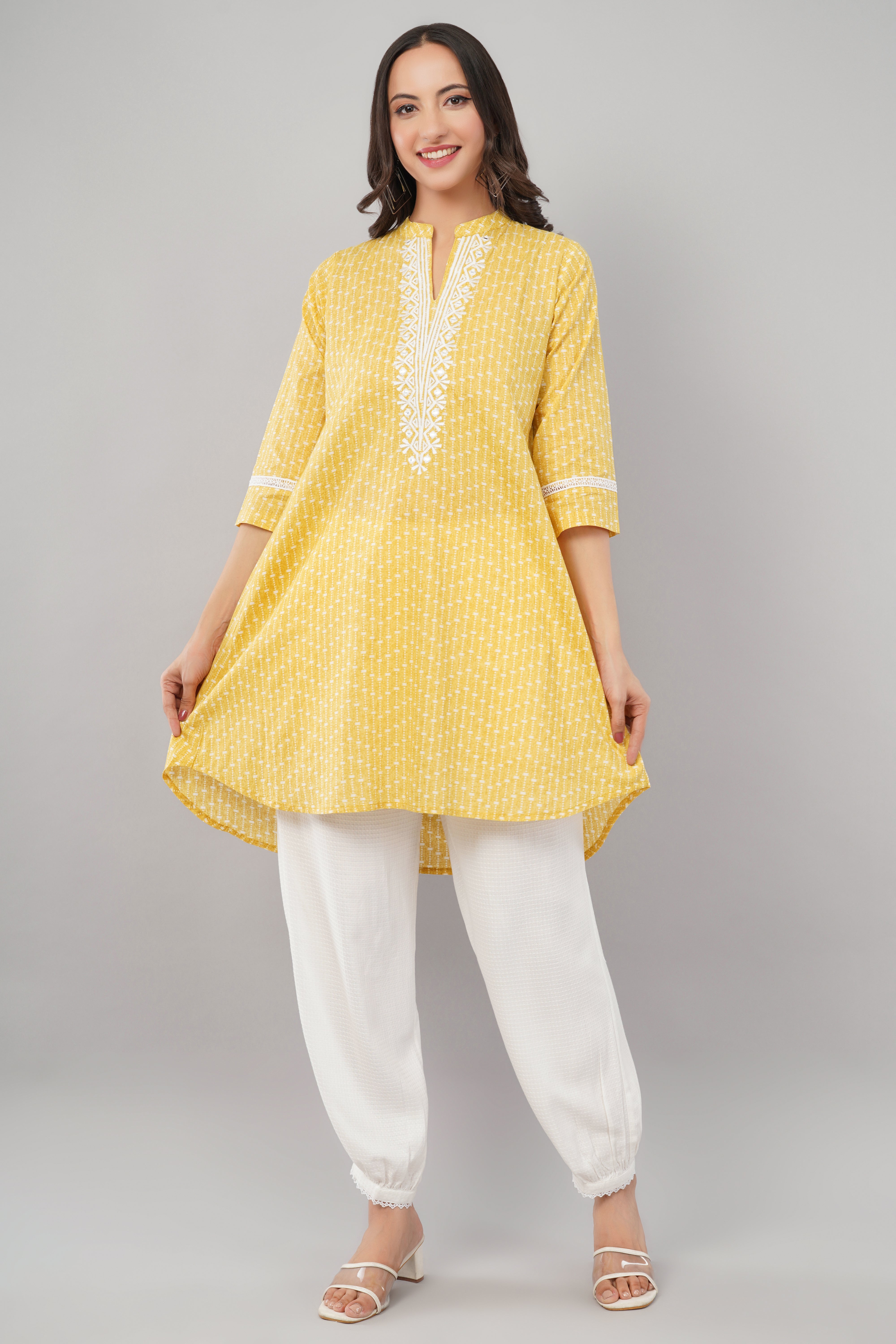 Sunshine Bloom Tunic - Long Tunic