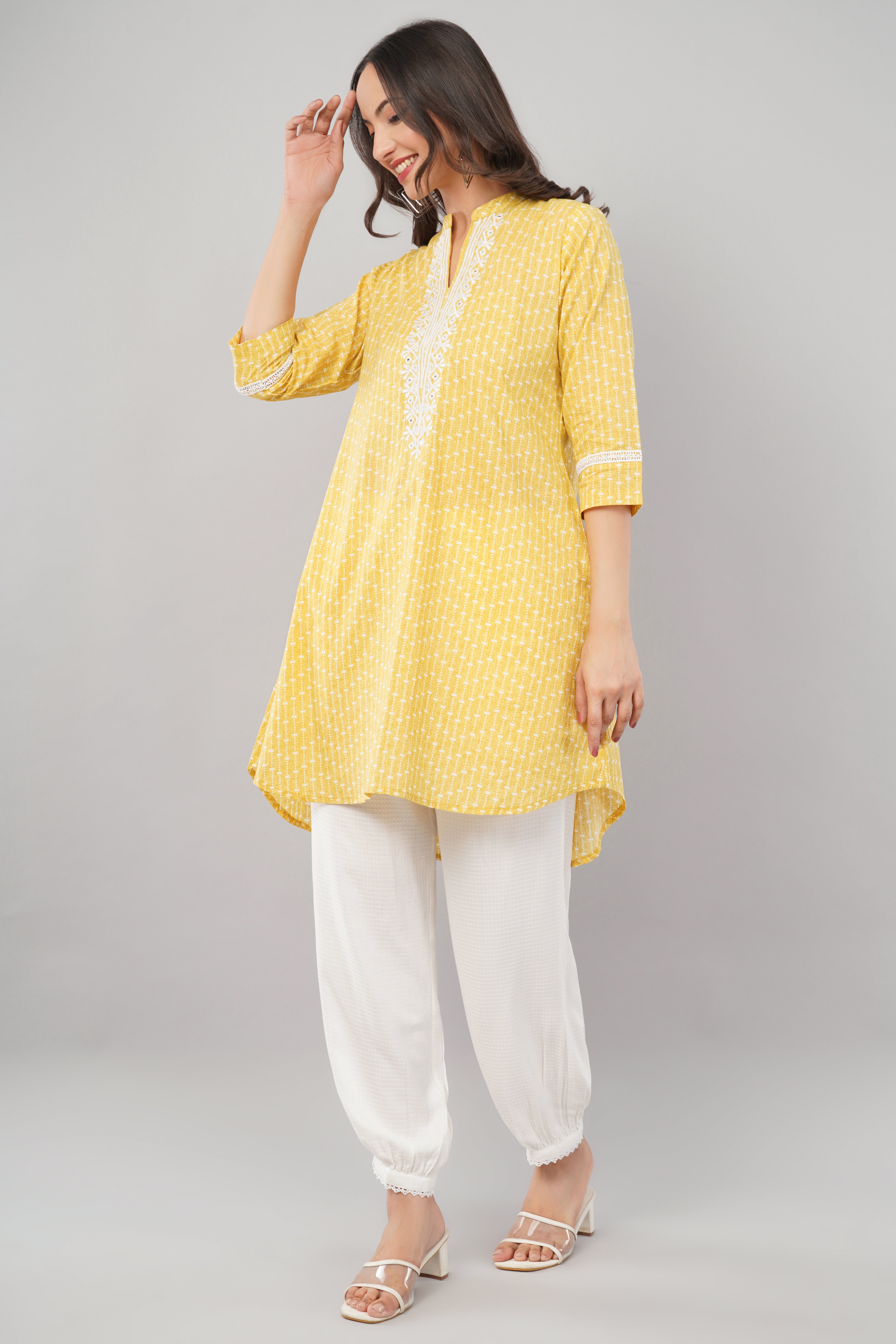 Sunshine Bloom Tunic - Long Tunic