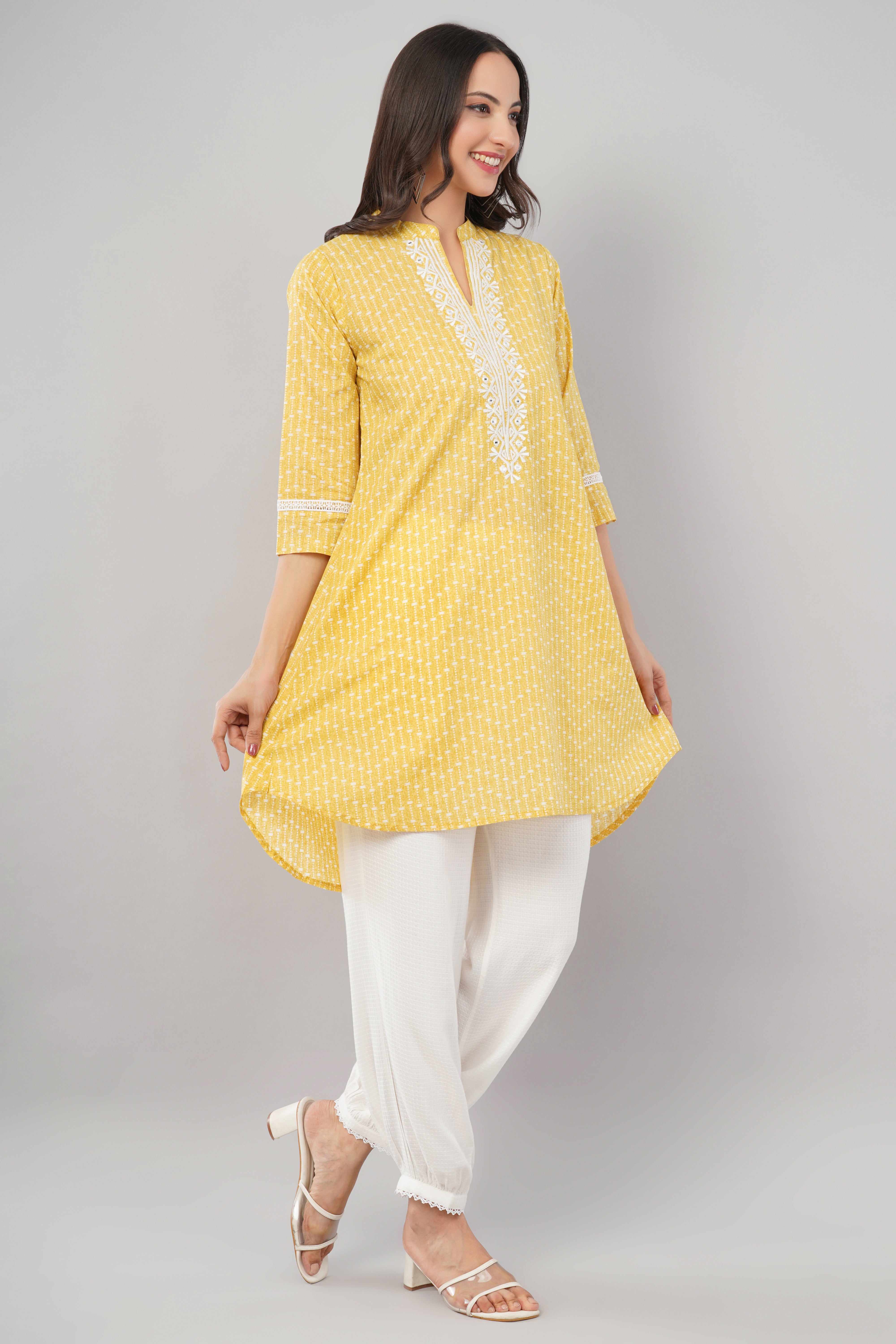 Sunshine Bloom Tunic - Long Tunic