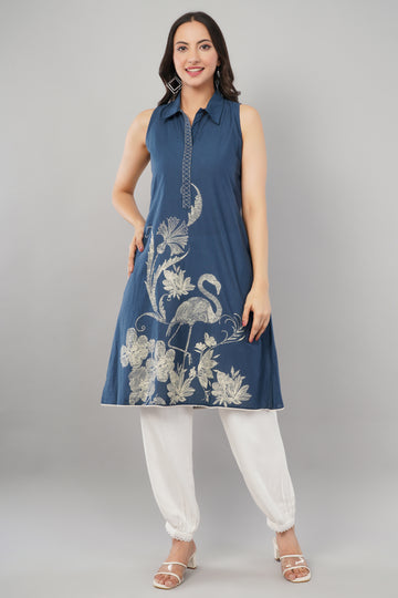 Cobalt Blue Tunic