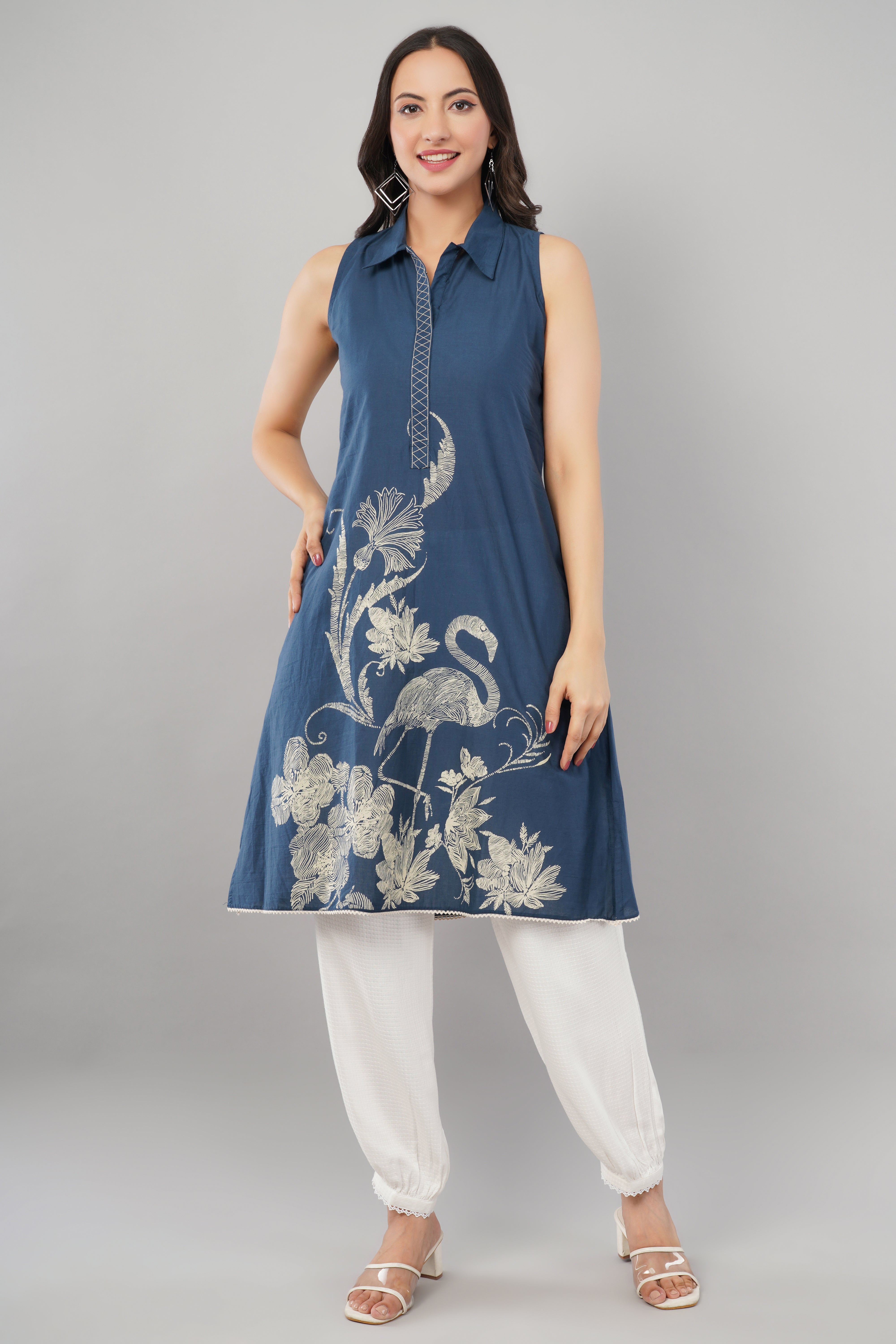 Cobalt Blue Tunic