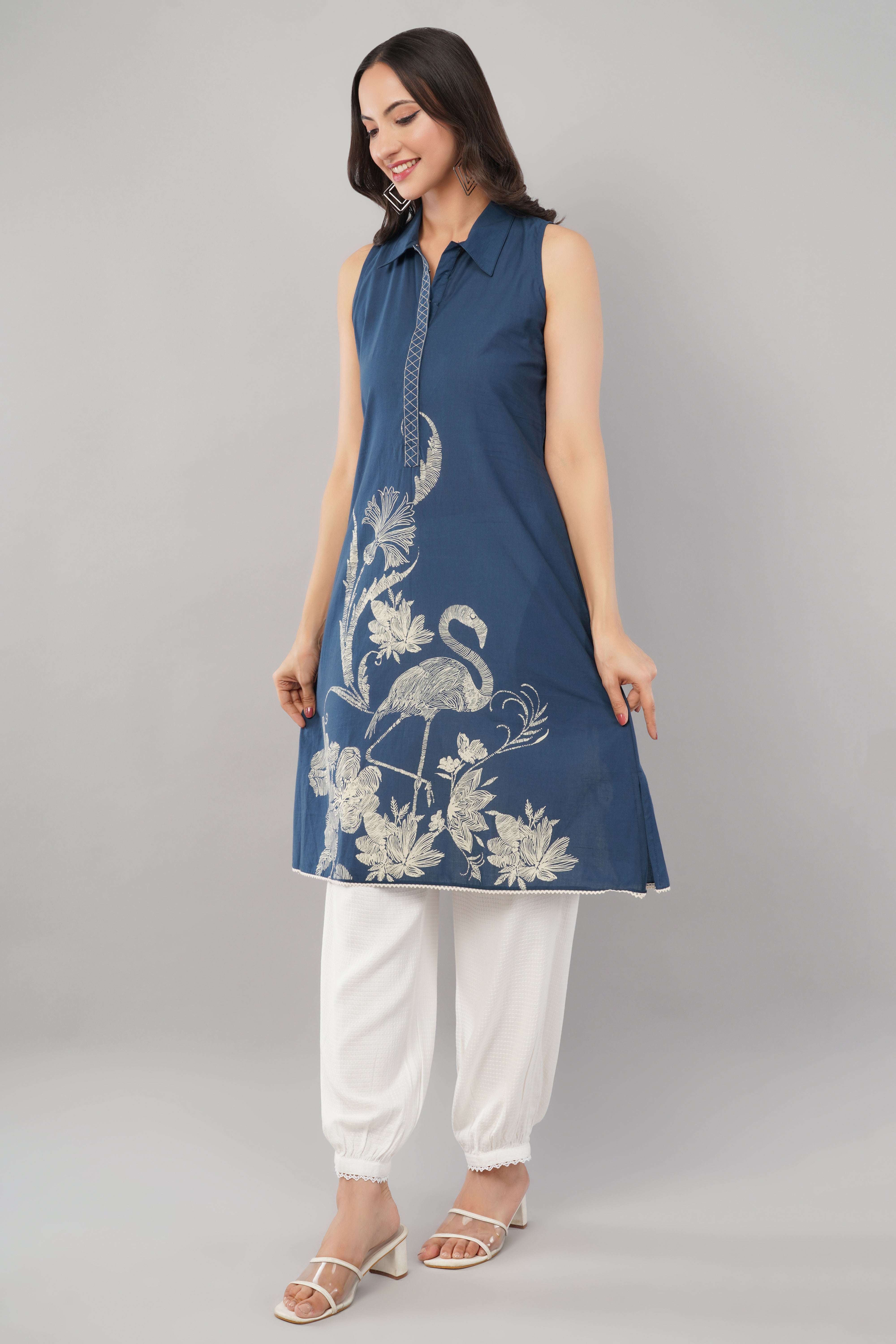 Cobalt Blue Tunic