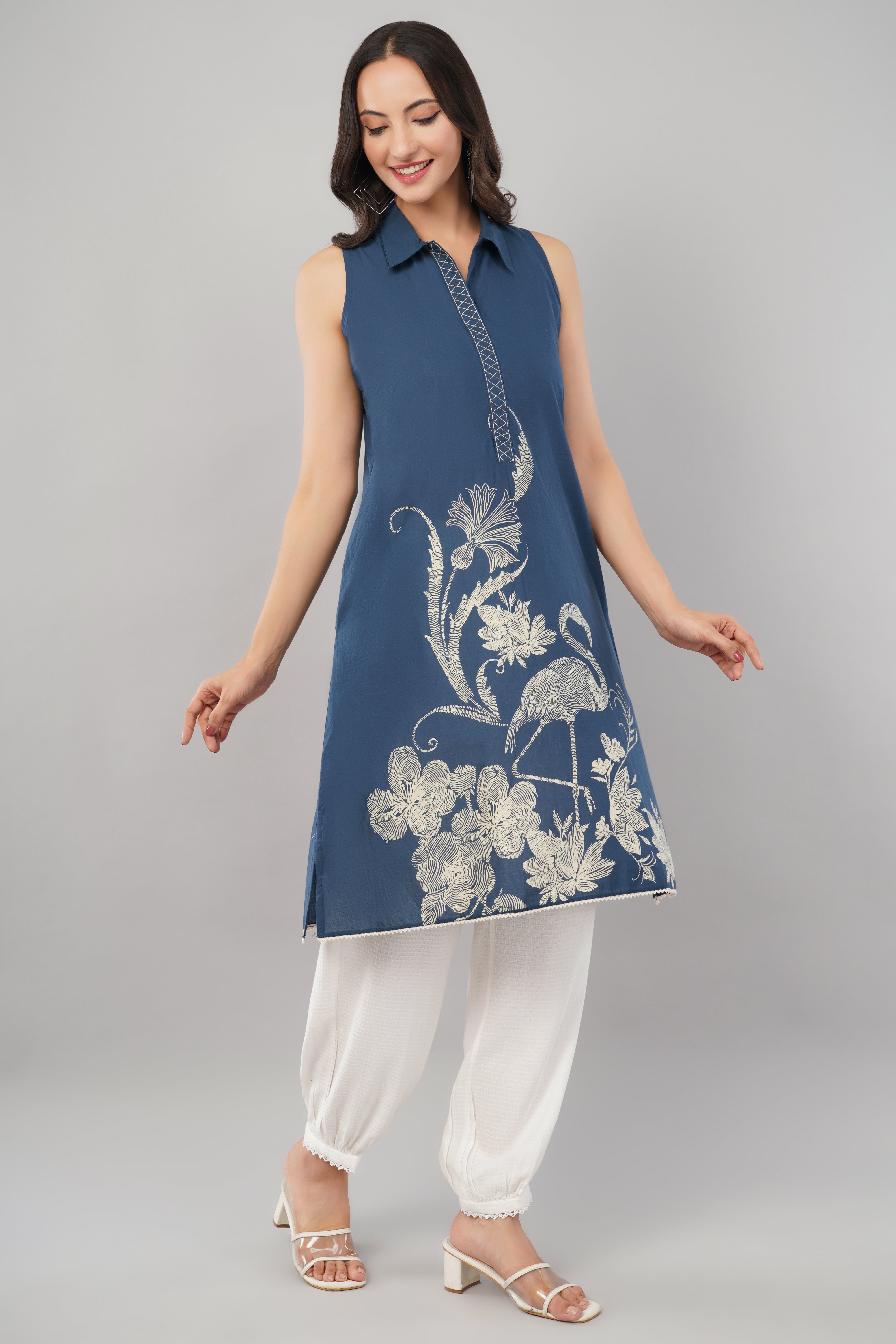 Cobalt Blue Tunic