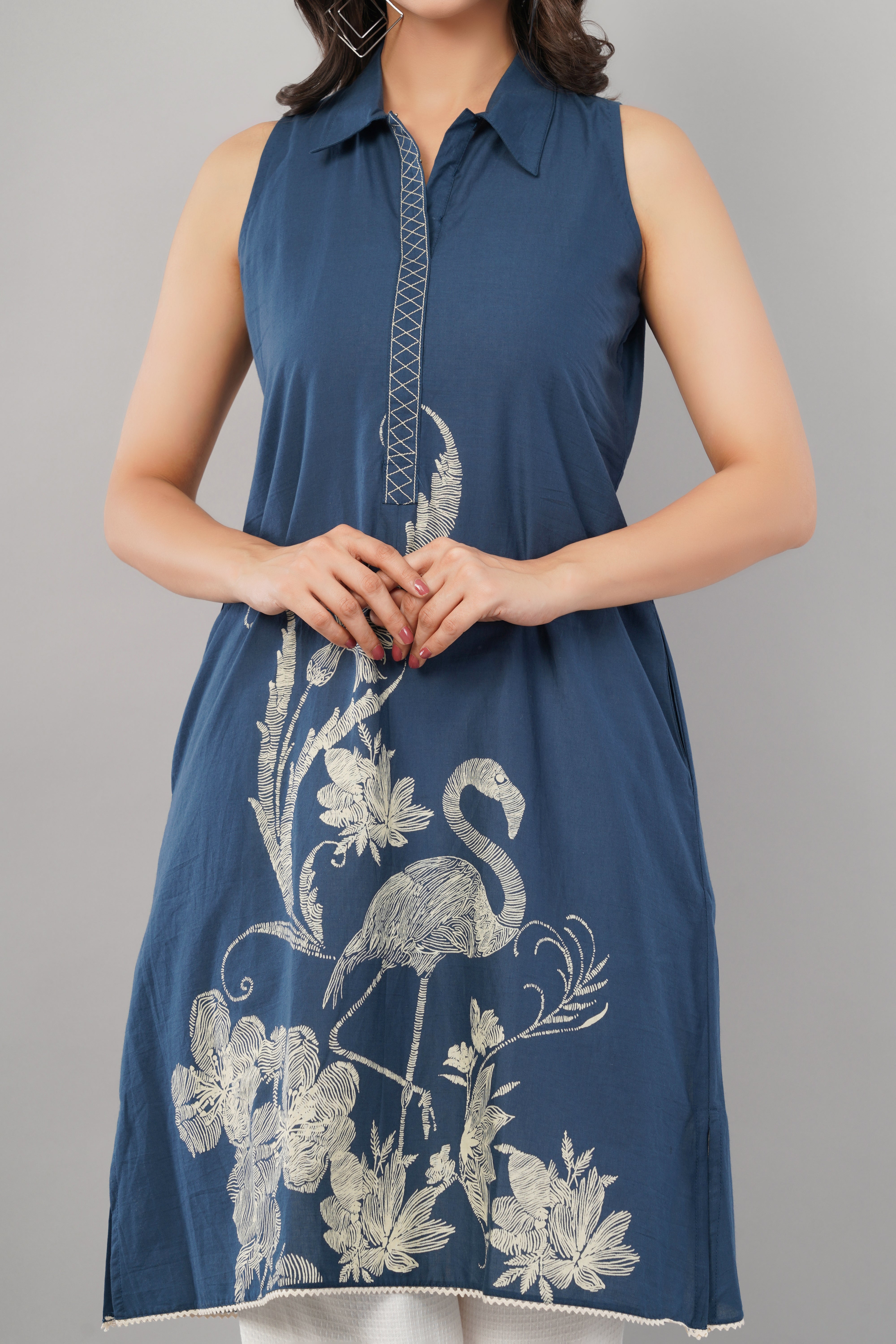 Cobalt Blue Tunic